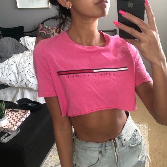 Tommy Hilfiger Tops - Tommy Hilfiger Cropped Tee